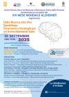 XIV MESE MONDIALE ALZHEIMER - DALLA RICERCA ALLA VITA QUOTIDIANA STRUMENTI E STRATEGUE PER UN INVECCHIAMENTO SANO